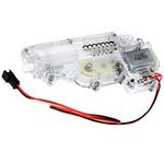 Airsoft Parts CYMA Transparent Mini Full Gearbox with Motor For UZI Series AEG