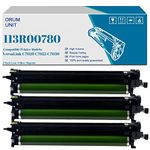 113R00780 High Yield Remanufactured Drum Unit Replacement for Xerox Versalink C7020 C7025 C7030 Printer Imaging Drum Cartridge (3PK Cyan/Magenta/Yellow)