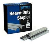 5,000 Count Heavy Duty Staples, 23/6, 1/4-inch Staples, Chisel Point Tips, High Capacity, by Better Office Products