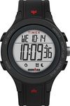 TIMEX® Ironman® T200 Black Silicone Strap Watch (Model: TW5M46400SO)