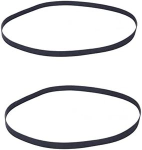 Sam&Johnny New Turntable Belt 190 * 5 * 0.6mm/Folded Length 298mm Rubber Belts Replacement for Gramophone Turntable Player Record Player(2 Pcs)