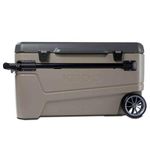 Igloo Sportsman Glide 110qt Wheeled Cooler, sandstone