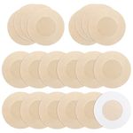 YouGa Nipple Covers - Breast Petals, Nipple Skin Flower Nipple Pasties for Women Nippleless Covers 10/20PCS (Nude-Round-10P)