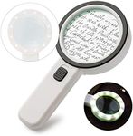 30X Magnifying Glass with Light - H