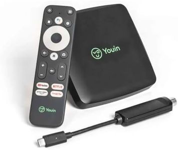 Youin You Box EN1060K -Android TV Box con Sintonizador TDT- Asistente de Google y Chromecast Integrado