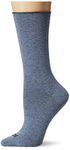 HUE Women's Jeans Sock (Pack of 3), Denim Heather, One Size