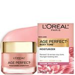 L’Oréal Paris Day Face Moisturizer Cream, Age Perfect Rosy Tone, with LHA & Imperial Peony Extract, For Mature Skin Skincare, 50 ml
