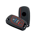 KEYCARE Silicone Car Key Cover For B11 Ds Remote Flip Key (Black)