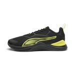 Puma Unisex-Adult Infusion Premium Black-Yellow Burst Training Shoe - 6 UK (37874103)