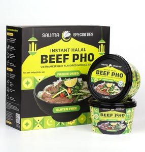 Salima Pack4 Vietnamese Beef Pho Instant Noodle Halal Certified Gluten Free
