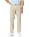 Amazon Essentials Men's Slim-Fit Wrinkle-Resistant Flat-Front Chino Pant, Khaki Brown, 30W x 32L