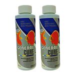 Foodie Puppies Aquatic Remedies General Cure - 250ml (Pack of 2) | Suitable for Fresh Water System | Anti White Spot Formula | Aquarium Water Medicine with Free Key Ring