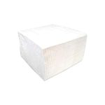 We Can Source It Ltd - 2000 x Luxury Compact White Dinner Napkins - 40cm 8-Fold Paper Napkins Tissue Serviettes UK Manufactured - Ideal Birthdays Weddings Parties All Occasions