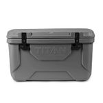 Arctic Zone Titan Deep Freeze 55Q Premium Ice Chest Roto Cooler with Microban Antimicrobial Protection, Gray