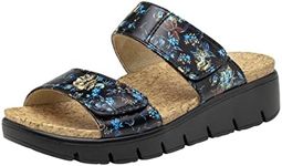 Alegria Womens Rubie Platform Slide Sandal, Passionate, 9