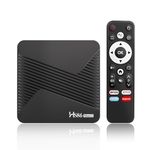 Android TV Box 14.0,HS86 MINI 13 4GB RAM 32GB ROM Quad-Core 64bit Cortex-A53 RK3528A,4K Support 2.4G/5.0GHz Dual WiFi 10/100M Ethernet BT 5.4 USB 2.0 Smart TV Box