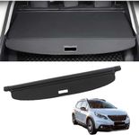 REDBMX Car Retractable Rear Trunk Parcel Shelf, for Peugeot 2008 I (facelift 2016) 2016 Auto Shelves Tail Box Partition Replacement Storage Shelves