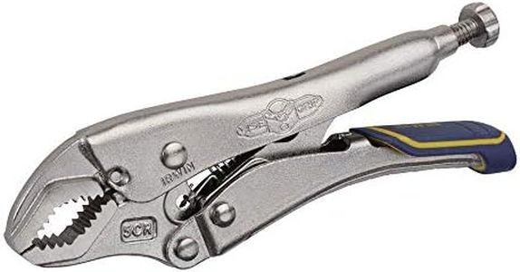 IRWIN VISE-GRIP Fast Release Locking Pliers Curved Jaw, 5-Inch (IRHT82575)