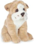 Bearington Collection Lil' Tug The Bulldog Plush, 6.5 Inch Stuffed Bulldog