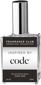 Fragrance Club Genealogy Collection Inspired by Code, 1.9 oz. EDP, Mens fragrance with Bergamot, Clary Sage and Musk is a seductive fragrance that eludes confidence.