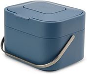 Joseph Joseph Stack 4 Food Waste Caddy with Odour Filter - Sky