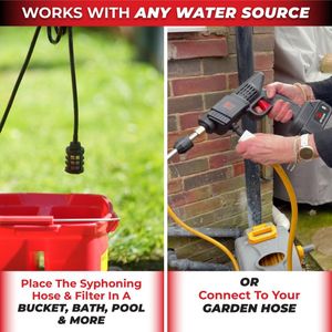 Jet Hawk Cordless Pressure Washer – Portable High-Pressure Cleaner