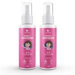 HealthBest Kidbest Detangler Spray for Kids Hair | Soft & Shiny Hair |Tea Tree Oil | Tear-free | Tangle-Free Hair | 100ml (Pack of 2)