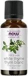 Now Foods Thyme Oil, White (Thymus vulgaris / zygis)30mL