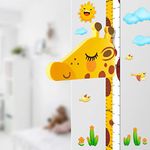 DUOUPA Height Chart for Kids, Height Measure for Kids Room Wall Decoration, 3D Movable Giraffe Growth Chart, Height Chart for Nursery, Children's Hospital, Wall decor