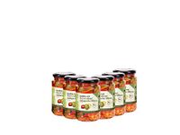 Cooks & Co Red and Green Jalapenos with Yellow Banana Peppers 290 g (Pack of 6)