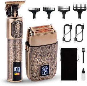 Ufree Foil Shavers Electric Razor for Men, Beard Trimmer Grooming Shaving Kit, Hair Trimmer, Cordless Head Shavers for Bald Men Barber Clippers, Birthday Gifts for Him