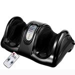 Giantex Shiatsu Foot Massager Kneading and Rolling Leg Calf Ankle W/remote (Black)