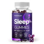 Sugar Free Sleep Gummies x 60 | Maximum Strength | with Ashwagandha, Magnesium, Chamomile Extract | Natural Berry Flavoured | Get Koala-Ty Sleep