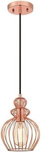 Westinghouse Lampada a Sospensione E27, Rame, acciaio