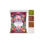 Riare 4 L Orchid Potting Mix for Repotting Include Moss, Pine Bark, Perlite, Coco Peat- Premium Orchid Soil Medium for Indoor Potted Plants