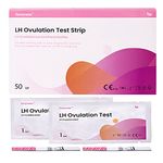 Ovulation Test Strips, LH Test Strips, Accurate Results, Sensitive Fertility Test Kit, 50pcs