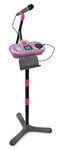 VTech Kidi Super Star DJ, Kids DJ Toy, Microphone Toy with Built-in Songs and Sound Effects, Microphone and Adjustable Stand, Karaoke Toy, Gift for ages 6, 7, 8, 9+ Years, English Version