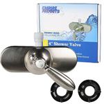 Empire Brass U-YSL53VBNLVR-E Single-Lever Shower Valve (4", Nickel),1 Pack