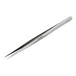 Precision Tweezers, Stainless Steel Pointed Tweezers for Craft, Electronics, Soldering, Medical and Experimental Work, Jewelry-Making, Non-Magnetic Industrial Tweezers by TOWOT