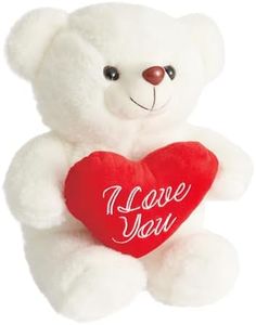 THE TWIDDLERS - Ours en Peluche de la Saint-Valentin I Love You, 25cm - Cadeau Mignon pour Elle et Lui, Cadeau d'anniversaire en Peluche pour Petite Amie, Petit ami, Parfait pour la Saint-Valentin