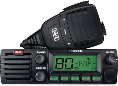 GME TX4500S DIN Size 5 WATT 5W 80 Channel UHF Radio HIGH Grade for CAR 4WD Truck