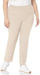 PGA TOUR Women's Pull-on Golf Pant with Tummy Control (Size X-Small-xx-Large), Sleet, Medium