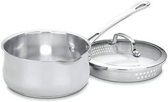 Cuisinart 419-18P Contour Stainless 2-Quart Pour Saucepan with Cover