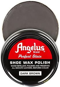 Angelus Shoe Wax Polish 3oz (Dark Brown)
