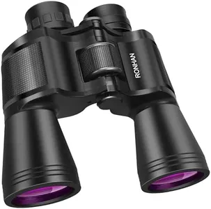 Binoculars for Adults High Powered with Low Light Vision, 20 x 50 Compact Military HD Binoculars for Bird Watching Travel Hunting Cruise Outdoor Sports with Carrying Case & Strap