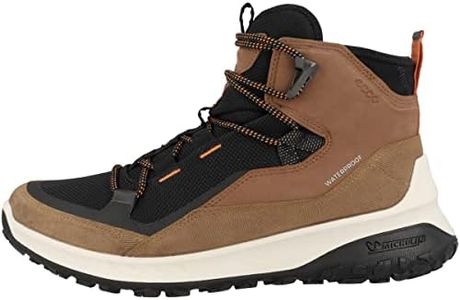 ECCO ULT-trn M Mid WP, Botas Hombre, Sierra Cognac Black, 43 EU