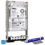 Dell HDD 400-AJPD Replacement for PowerEdge Servers | 1.2TB 10K SAS 12Gb/s 2.5-Inch | Internal Enterprise Hard Drive in G13 Tray Bundle with Compatily Screwdriver Carrier Install Kit