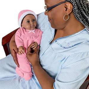 Kayla The Comfort Therapy Doll for Alzheimer's African American Black Baby Doll by Ashton-Drake