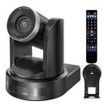 PTZ Camera,20X Optical Zoom Camera with HDMI,SDI Camera Support PTZ Control and IP Live Streaming Output for Conferencing, Church