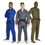 Sanabul Essentials V.2 Ultra Light Pre Shrunk BJJ Jiu Jitsu Gi (Grey, A2) See Special Sizing Guide